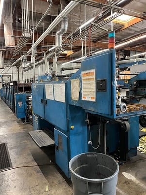 Sanden #Quantum-1200, Variable Cutoff Web Press System, (8) Color, 22" cutoff x 27" width, 50" Splicer, 1999 - Image 8