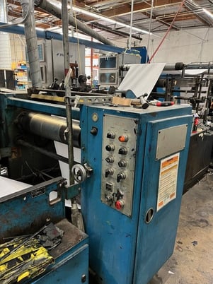 Sanden #Quantum-1200, Variable Cutoff Web Press System, (8) Color, 22" cutoff x 27" width, 50" Splicer, 1999 - Image 9