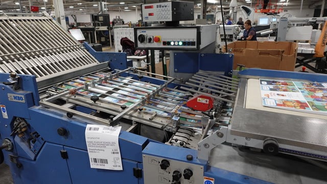 MBO #T1020-2-78/4, Folder, 4/4/2 capacity, 40.25" x 57" max Sheet size, 10-60 m/min., 2007 - Image 3
