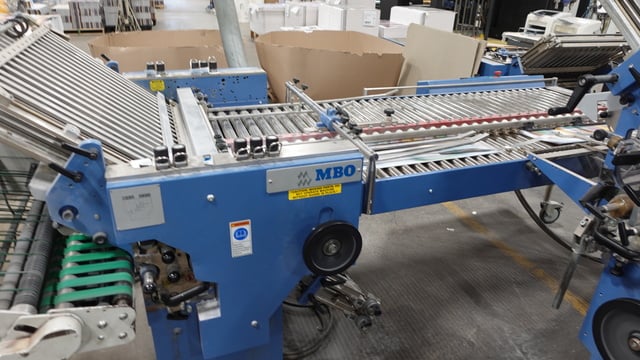 MBO #T1020-2-78/4, Folder, 4/4/2 capacity, 40.25" x 57" max Sheet size, 10-60 m/min., 2007 - Image 4