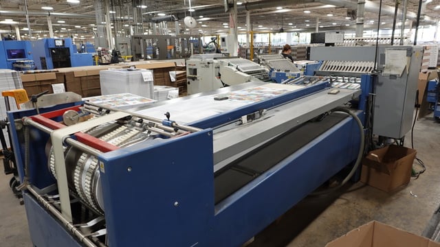 MBO #T1020-2-78/4, Folder, 4/4/2 capacity, 40.25" x 57" max Sheet size, 10-60 m/min., 2007 - Image 6