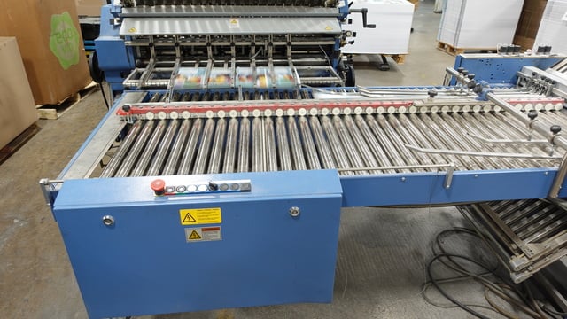 MBO #T1020-2-78/4, Folder, 4/4/2 capacity, 40.25" x 57" max Sheet size, 10-60 m/min., 2007 - Image 7