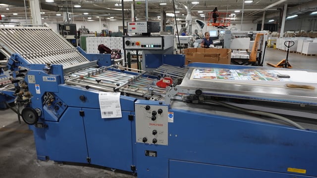 MBO #T1020-2-78/4, Folder, 4/4/2 capacity, 40.25" x 57" max Sheet size, 10-60 m/min., 2007 - Image 10