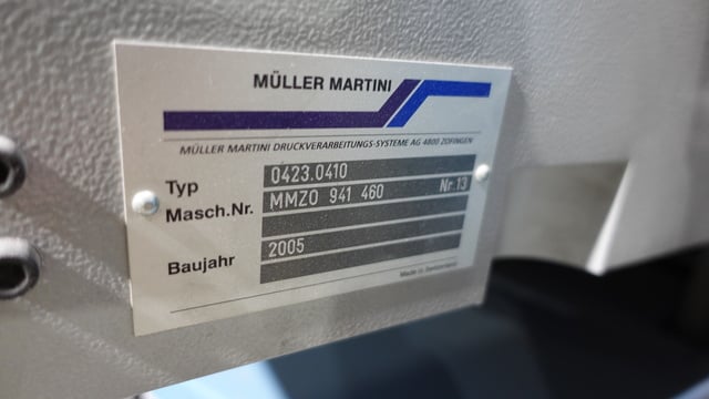 Muller Martini #0423.0410, Tipper Attachment, 21" merchandise tipper attachment, 2005 - Image 2