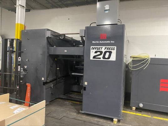 Martin Automatic #RMAP-13-40-50, Automatic Transfer Rewind, 40" width, 50" outer diameter, 1300 FPM, 2008 - Image 4