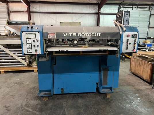 38" Vits #Rotocut, Sheeter, full web, air flotation system, 22.75" cutoff, 1996 - Image 3