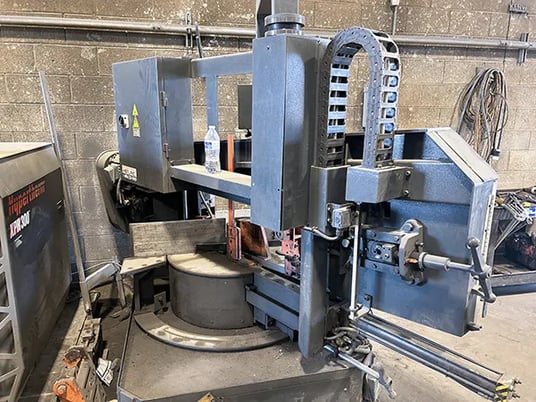 13" x 20" Cosen #SH-510LDM, horizontal band saw, 16' 4" x 1.25" x .042" blade, 82-328 FPM, 3 HP, 2018 - Image 2