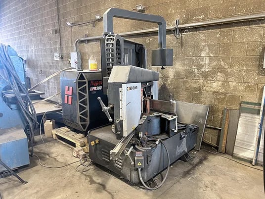 13" x 20" Cosen #SH-510LDM, horizontal band saw, 16' 4" x 1.25" x .042" blade, 82-328 FPM, 3 HP, 2018 - Image 3