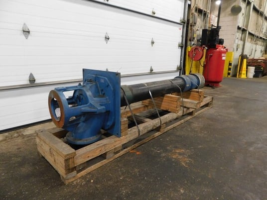 Goulds #11CLC, vertical pump, 1-7.3125 size, 8" outlet, new - Image 2