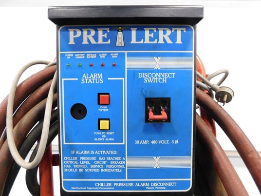 Prelert / Prevac #Plus-Pad-480-LP, chiller pressure alarm/leak prevention - Image 9