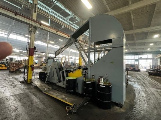 12000 lb. Coe Press Equipment #CPPC-12018, reverse loop coil cradle & straightener combo, 18" W x .312" - Image 2