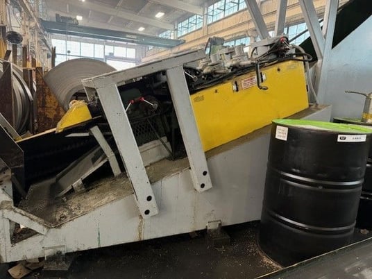 12000 lb. Coe Press Equipment #CPPC-12018, reverse loop coil cradle & straightener combo, 18" W x .312" - Image 5