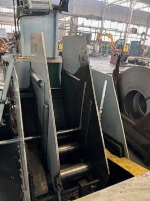 12000 lb. Coe Press Equipment #CPPC-12018, reverse loop coil cradle & straightener combo, 18" W x .312" - Image 6