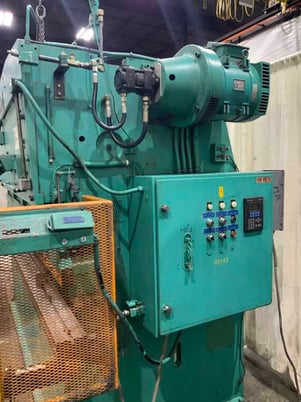 150 Ton, Wysong #HF150-10, hydraulic press brake, 10.2' OA, 102" between housing, 7" stroke, 2-Axis manual - Image 6