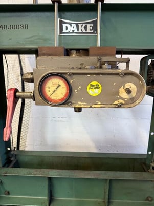 25 Ton, Dake #6-225, air operated h-frame press - Image 3