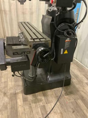 Jet #ETM949-CNC, 2-Axis Elite G2 vertical mill, Accurite digital read out CNC Control, 9" x42" table, 3 HP - Image 9