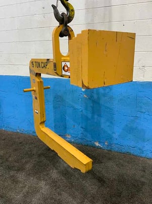 30000 lb. Caldwell #82-15-48, strong back coil C-hook, 30" throat, 47-7/8" head room, 2023 - Image 4