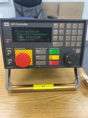 MTS #407, fatigue test system digital servo controller - Image 1