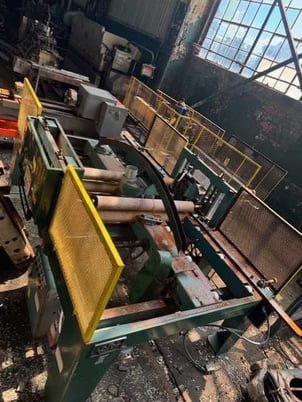 Garage door sizer, Kval, 48" material width, power feed, serial #1078 - Image 1