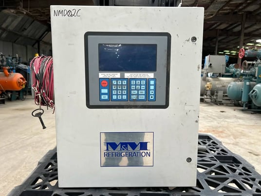 Mitts & Merrill #M100199G2, screw compressor, Micro Control panel - Image 3