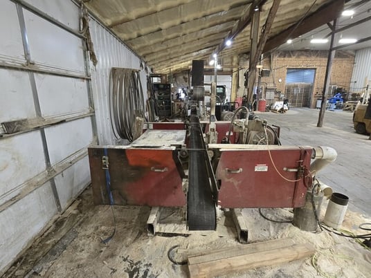 Go Fast 2-Head Resaw with deduster, 10 HP - Image 1