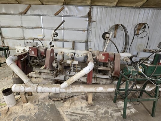 Go Fast 2-Head Resaw with deduster, 10 HP - Image 6