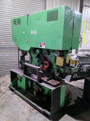 6" x 6" x 3/8" Mubea #KBL-1100, Ironworker, 110 Ton, 20" throat, 1.25" stroke, 10 HP - Image 4