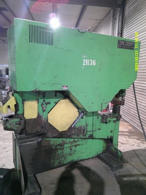 6" x 6" x 3/8" Mubea #KBL-1100, Ironworker, 110 Ton, 20" throat, 1.25" stroke, 10 HP - Image 5