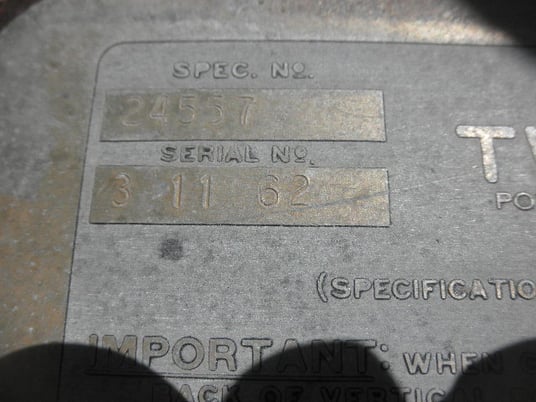 110 HP @ 2000 RPM, Waukesha #135-GZ, Natural Gas Engine, radiator through clutch - Image 7