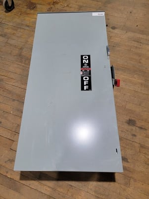 400 Amp. General Electric, Fusible Safety Disconnect Switch, 240VAC 250VDC 125HP Nema 3R - Image 2