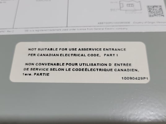 400 Amp. General Electric, Fusible Safety Disconnect Switch, 240VAC 250VDC 125HP Nema 3R - Image 6