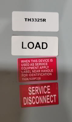 400 Amp. General Electric, Fusible Safety Disconnect Switch, 240VAC 250VDC 125HP Nema 3R - Image 8