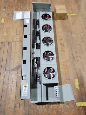 125 Amps, Siemens #WMM51125, Power Mod Modular Metering System Meter Stack, 240 VAC - Image 2