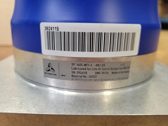 Alpha Wittenstein #SP140S-MF1-3-OK1-2S, Planetary Gearbox Single Stage Ratio 3:1 - Image 3