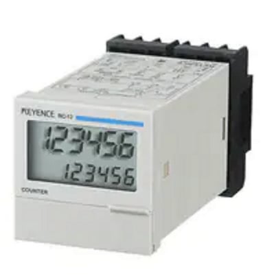 Keyence LCD Display Electronic Preset Counter, RC-12 48-mm 6-Digit 7-Segment LCD - Image 1