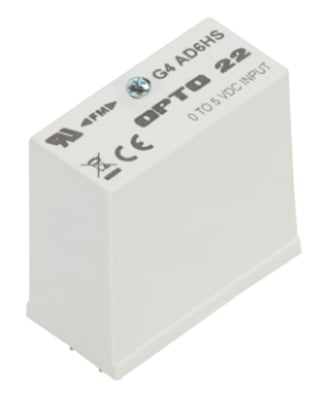 Opto 22 G4AD6HS G4 0 to +5 VDC Analog Input Logic Module, High Speed - Image 1