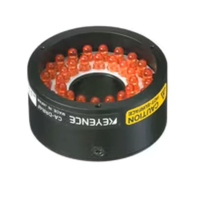 Keyence CA-DRR4F Lighting Red Ring Light (Direct, Flat Type) - Image 1