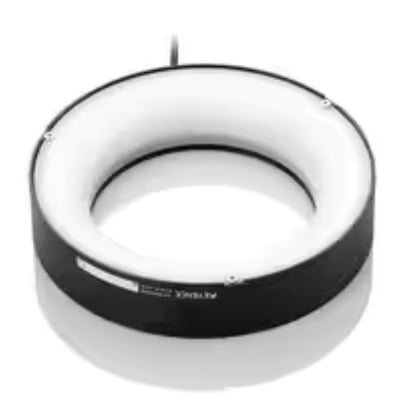 Keyence CADRW13M LED Lighting White Round Multi-Angle Light - Image 1