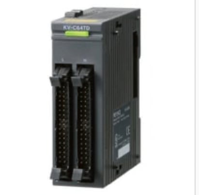 Keyence KV-C64XC PLC, 64-Point Connector, Terminals Supporting 2-Wire Sensors - Image 1