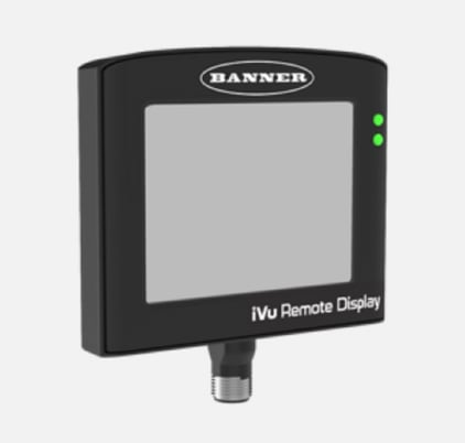 Banner RDM35 29512 Machine-Mountable Remote Display iVu, 3.5 in Diagonal - Image 1