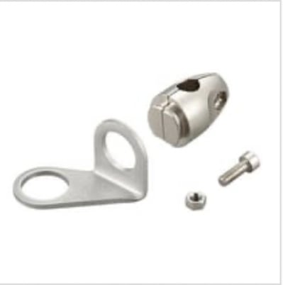 Keyence OP-87405 Laser Sensor Accessory, Adjustable Bracket, Threaded Mount Type - Image 1