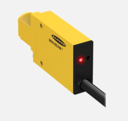 Banner SMA31EL 26059 Mini-Beam Emitter Sensor, Range 30 m, Input 24-240V ac - Image 1