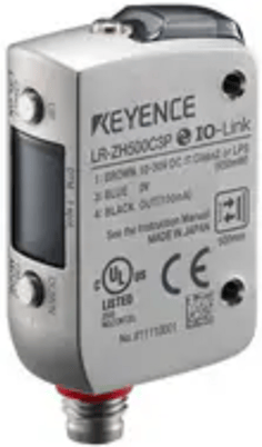 Keyence LR-ZH500C3P Rectangular W/ M8 Connector Type, 500 mm - Image 1