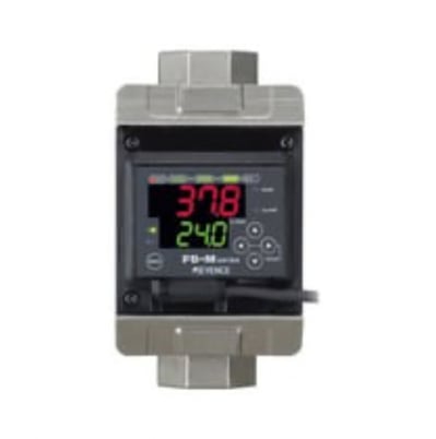 Keyence FD-MZ50ATK Flow Sensors / Flow Meters, Main Unit, Portrait, 50 L/min, NPN - Image 1