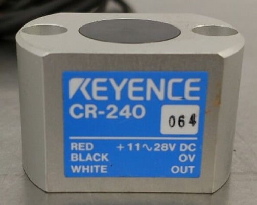 Keyence CR-240 Signal Coupler Sensor, 11-28 VDC - Image 1