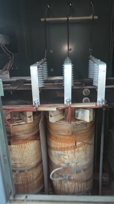 500 KVA 4160 Primary, 480 Delta Secondary, General Electric, pad mount, dry, outdoor - Image 4