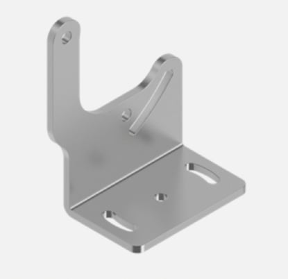 Banner SMBQC50 71679 Sensor Bracket Multidirectional Stainless Steel Right-Ang - Image 1