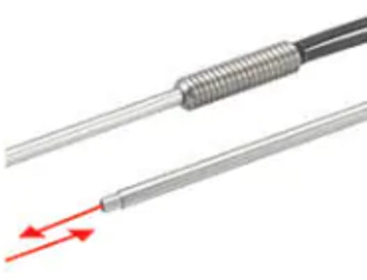 Keyence FU-63Z Digital Fiber Optic Sensor, Reflective Fiber Unit - Image 1