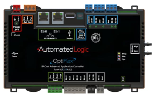 Automated Logic OF253A-E2 OptiFlex Advanced Application Equipment Controller - Image 1