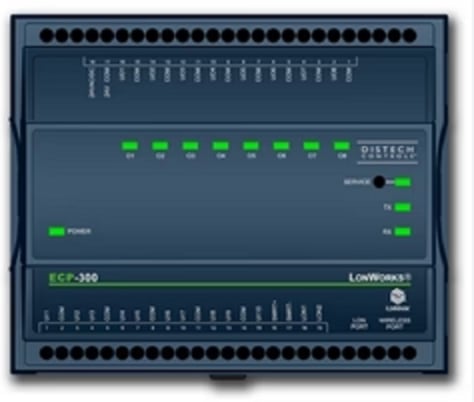 Distech CDIP-203G-05 ECP-203 Programmable Controller, 6UI 5DO (Triac) 3UO - Image 1